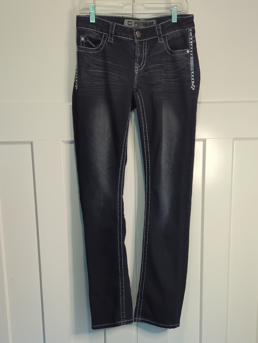 Warehouse One Premium Embellished Women's Jeans Size 27